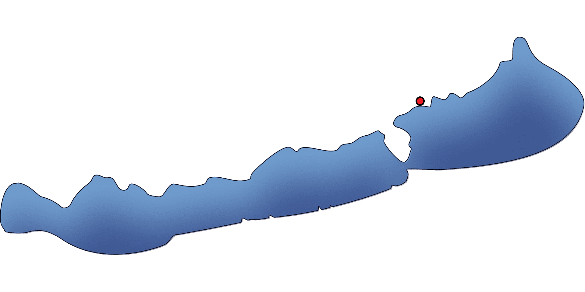 Balaton térkép - Balatonfüred